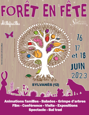 affiche foret en fete